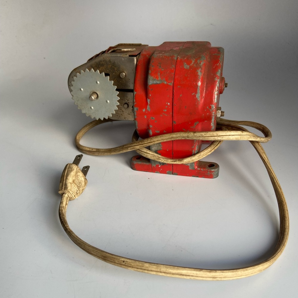 Vintage Working Erector Set Motor